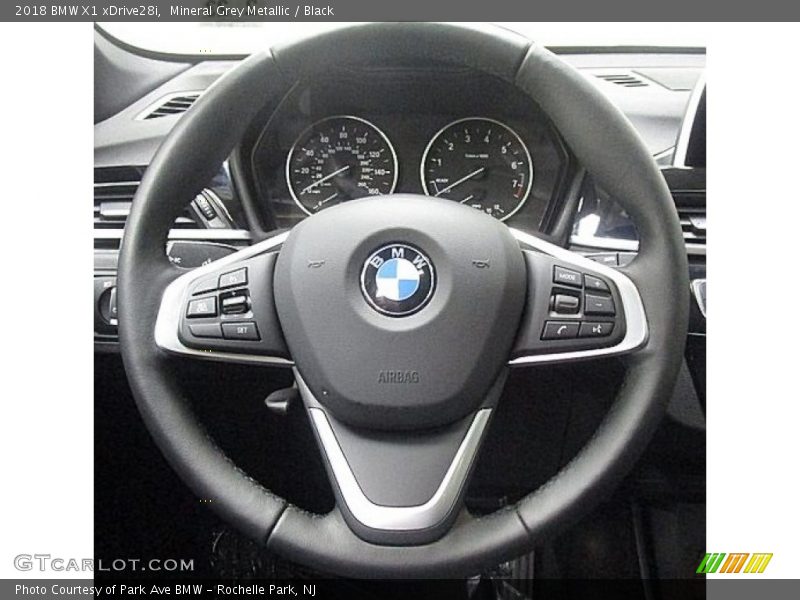 Mineral Grey Metallic / Black 2018 BMW X1 xDrive28i
