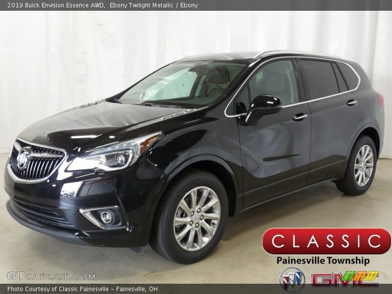 Ebony Twilight Metallic / Ebony 2019 Buick Envision Essence AWD