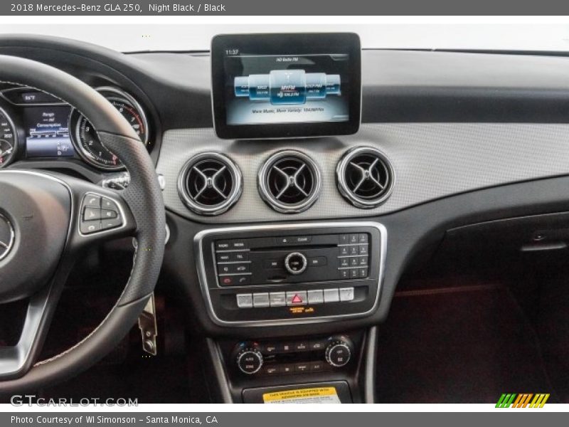 Night Black / Black 2018 Mercedes-Benz GLA 250
