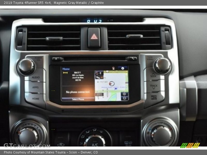 Magnetic Gray Metallic / Graphite 2019 Toyota 4Runner SR5 4x4