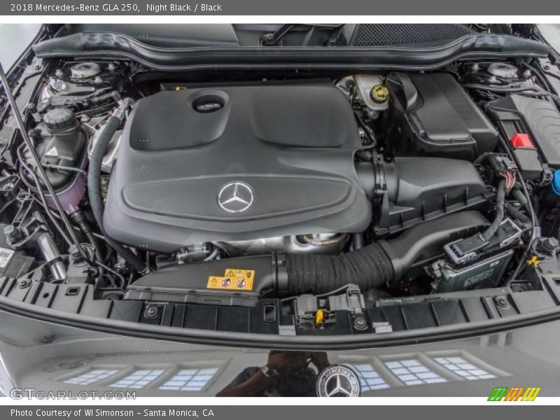 Night Black / Black 2018 Mercedes-Benz GLA 250
