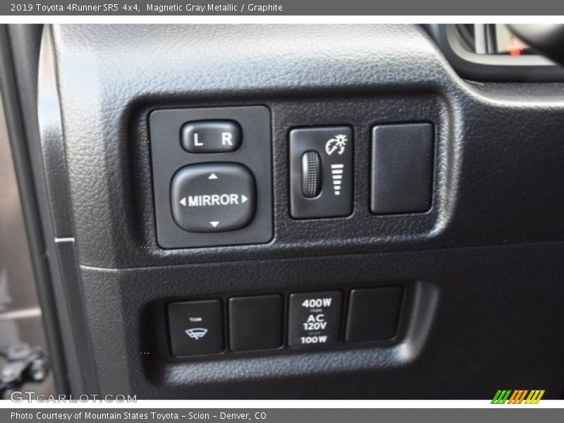 Magnetic Gray Metallic / Graphite 2019 Toyota 4Runner SR5 4x4