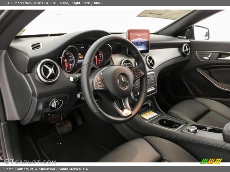 Night Black / Black 2019 Mercedes-Benz CLA 250 Coupe