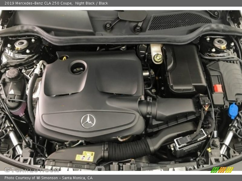 Night Black / Black 2019 Mercedes-Benz CLA 250 Coupe