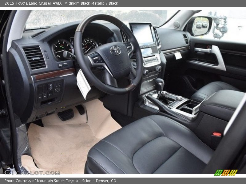  2019 Land Cruiser 4WD Black Interior