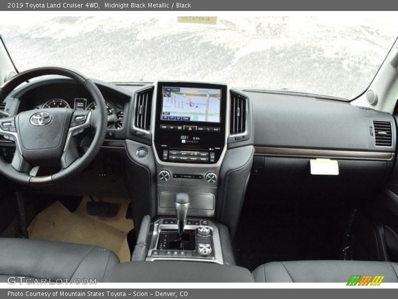 Dashboard of 2019 Land Cruiser 4WD