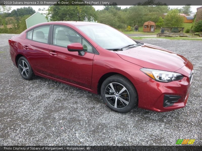 Front 3/4 View of 2019 Impreza 2.0i Premium 4-Door