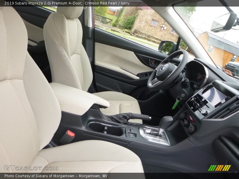 Front Seat of 2019 Impreza 2.0i Premium 4-Door