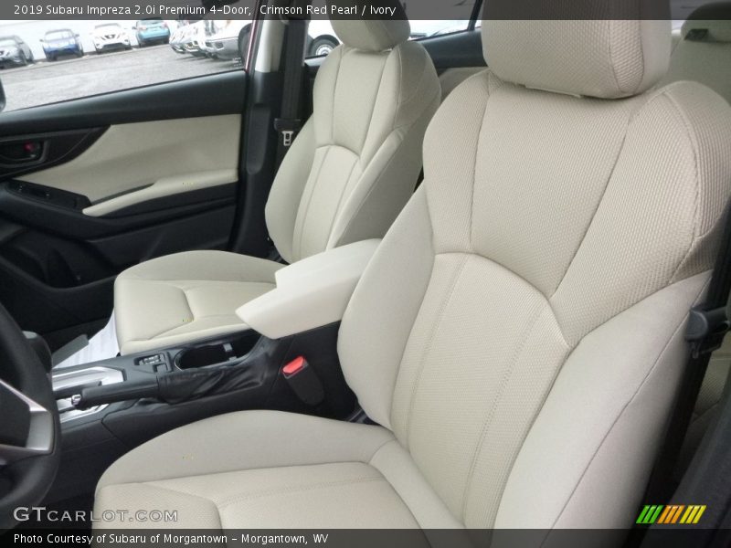 Front Seat of 2019 Impreza 2.0i Premium 4-Door