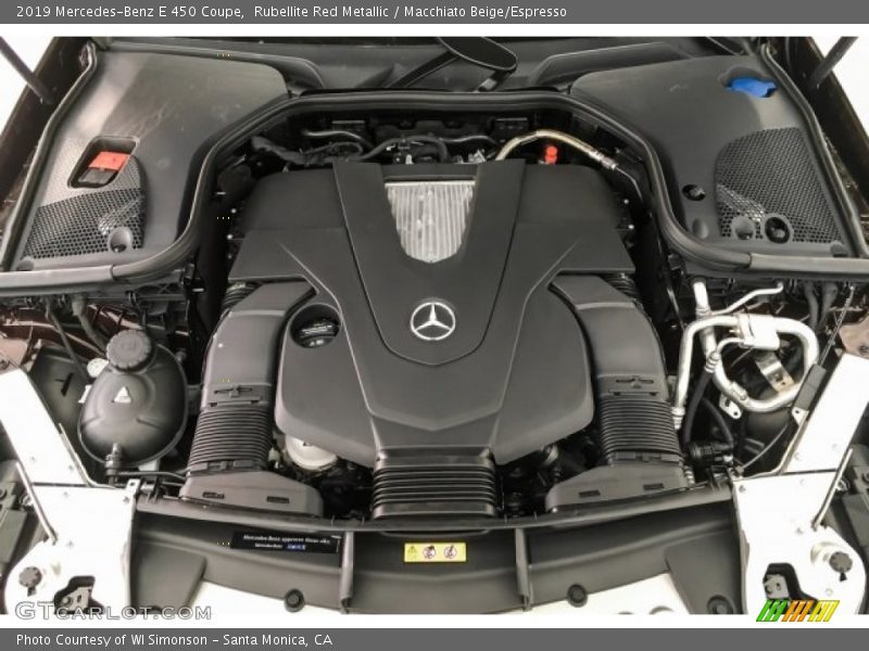  2019 E 450 Coupe Engine - 3.0 Liter Turbocharged DOHC 24-Valve VVT V6