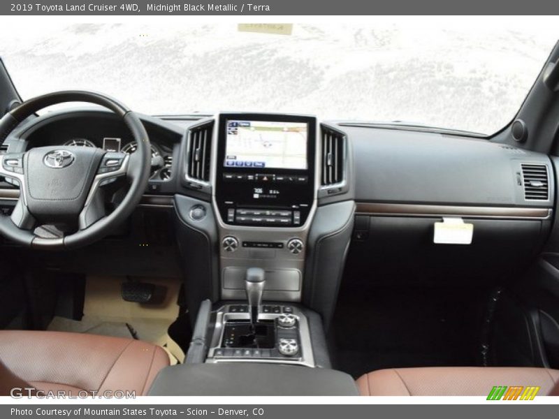 Dashboard of 2019 Land Cruiser 4WD