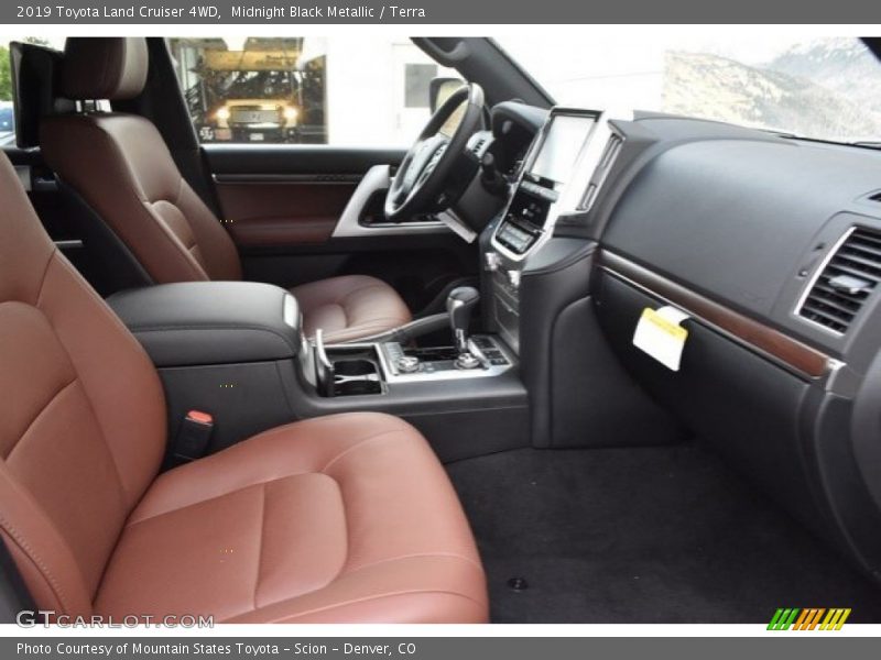 Midnight Black Metallic / Terra 2019 Toyota Land Cruiser 4WD
