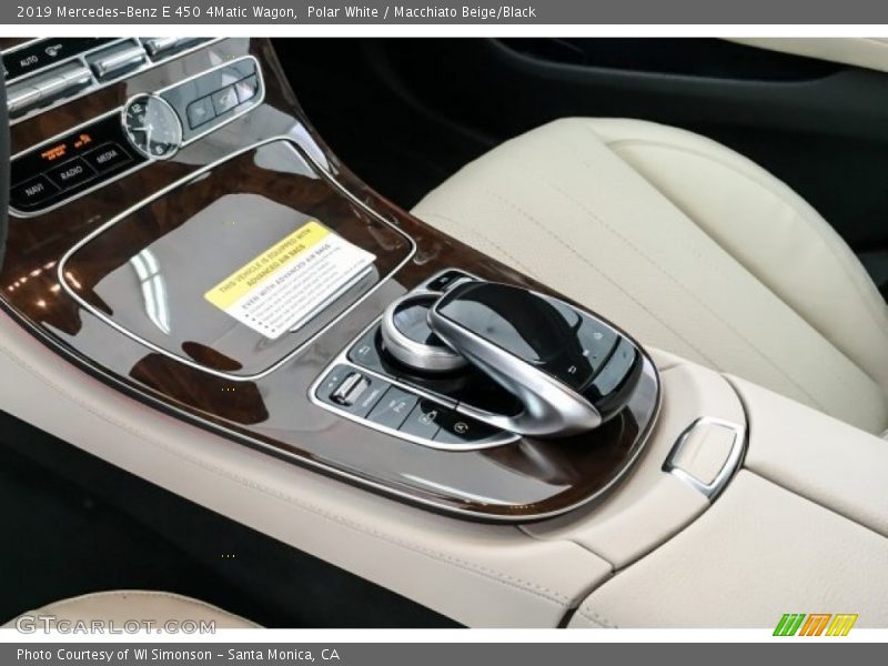 Controls of 2019 E 450 4Matic Wagon