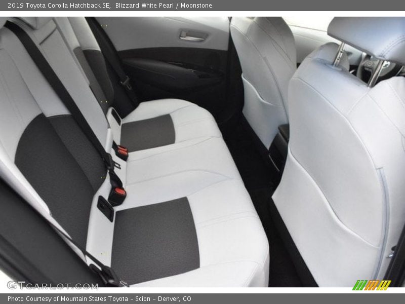 Rear Seat of 2019 Corolla Hatchback SE