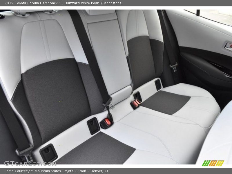 Rear Seat of 2019 Corolla Hatchback SE