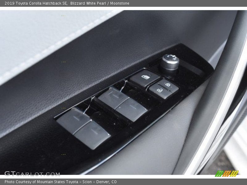 Controls of 2019 Corolla Hatchback SE