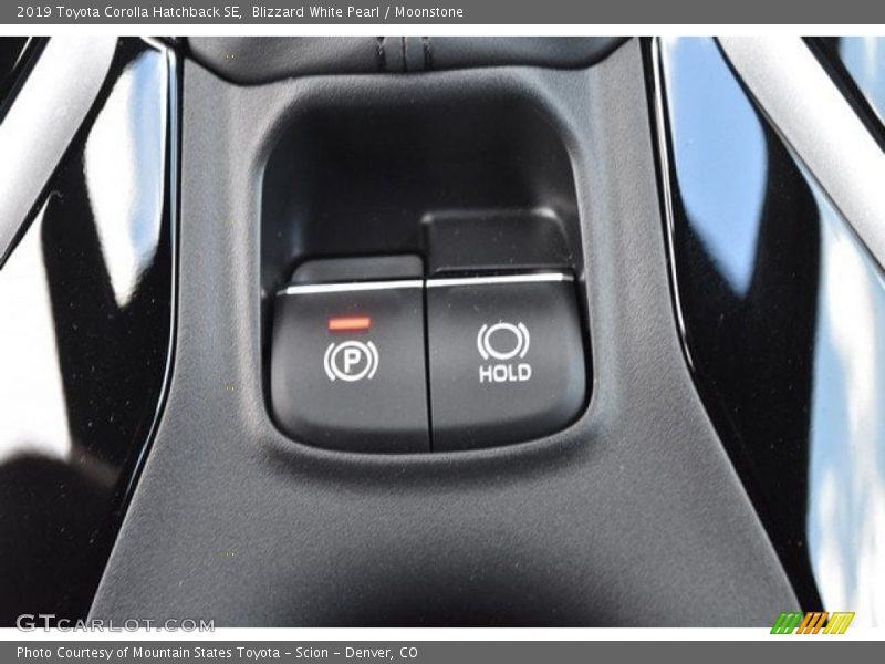 Controls of 2019 Corolla Hatchback SE