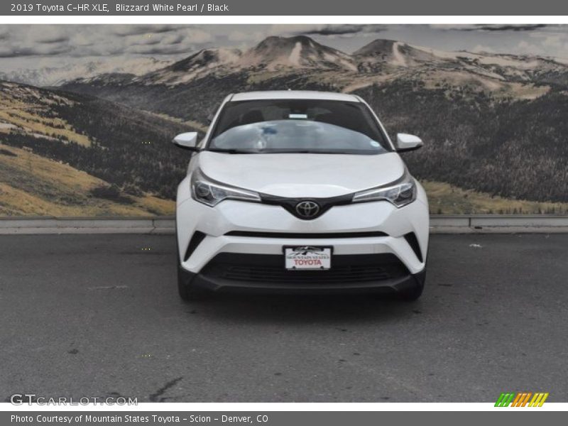 Blizzard White Pearl / Black 2019 Toyota C-HR XLE