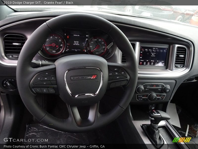 Dashboard of 2019 Charger SXT