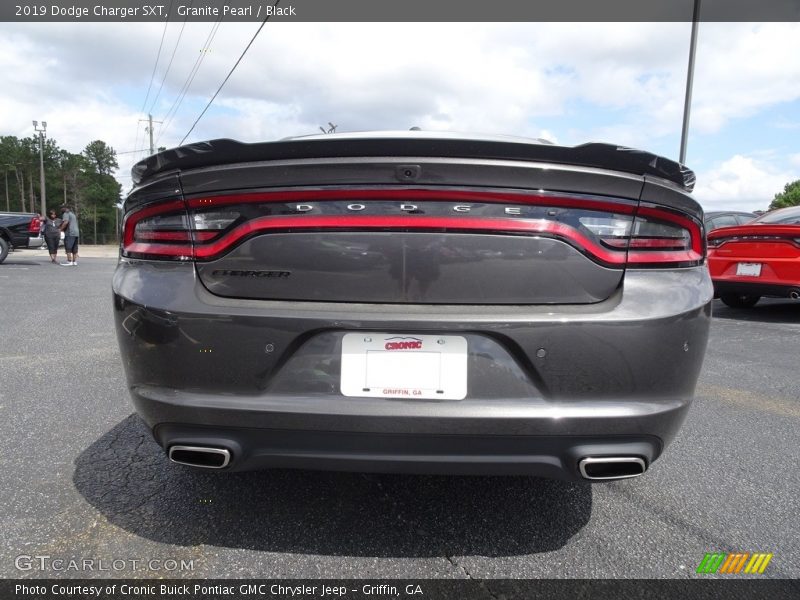 Granite Pearl / Black 2019 Dodge Charger SXT