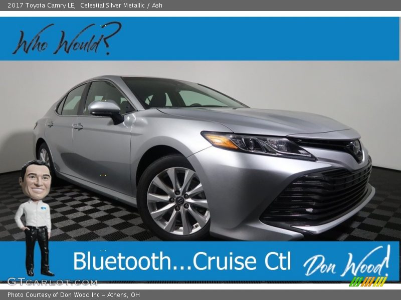 Celestial Silver Metallic / Ash 2017 Toyota Camry LE