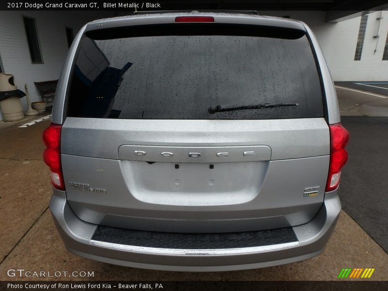 Billet Metallic / Black 2017 Dodge Grand Caravan GT