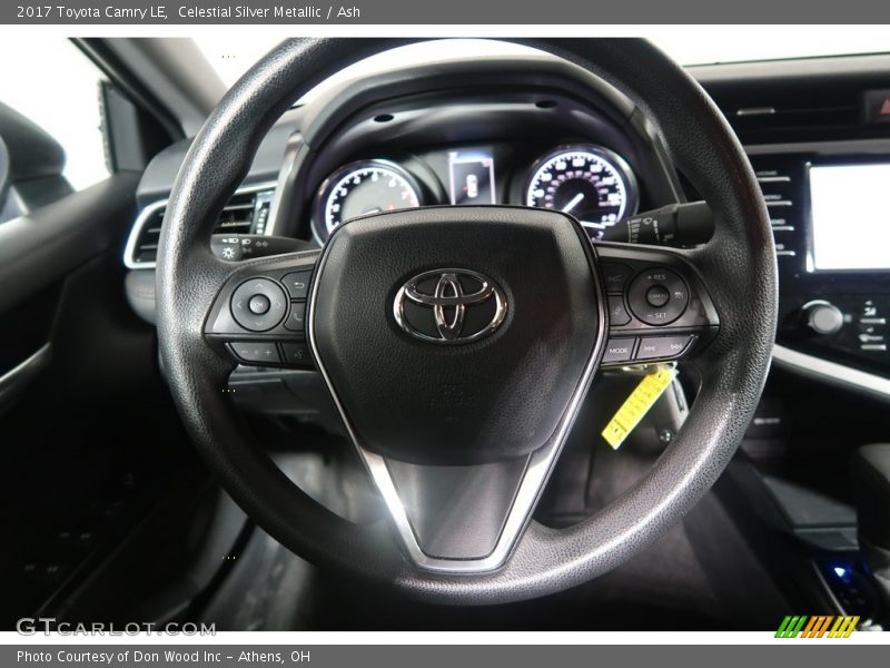 Celestial Silver Metallic / Ash 2017 Toyota Camry LE