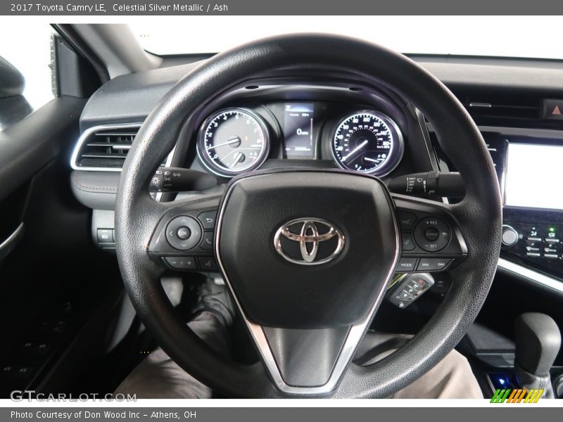 Celestial Silver Metallic / Ash 2017 Toyota Camry LE