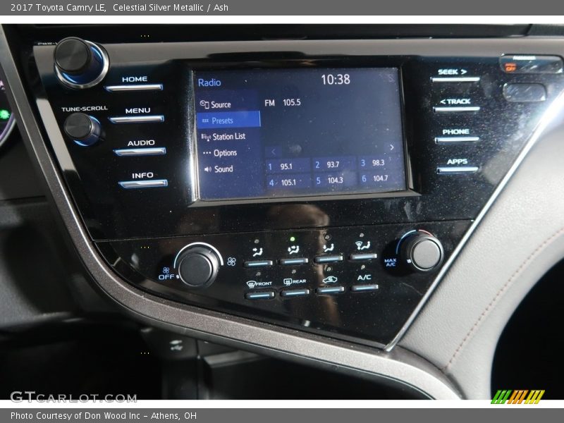 Celestial Silver Metallic / Ash 2017 Toyota Camry LE
