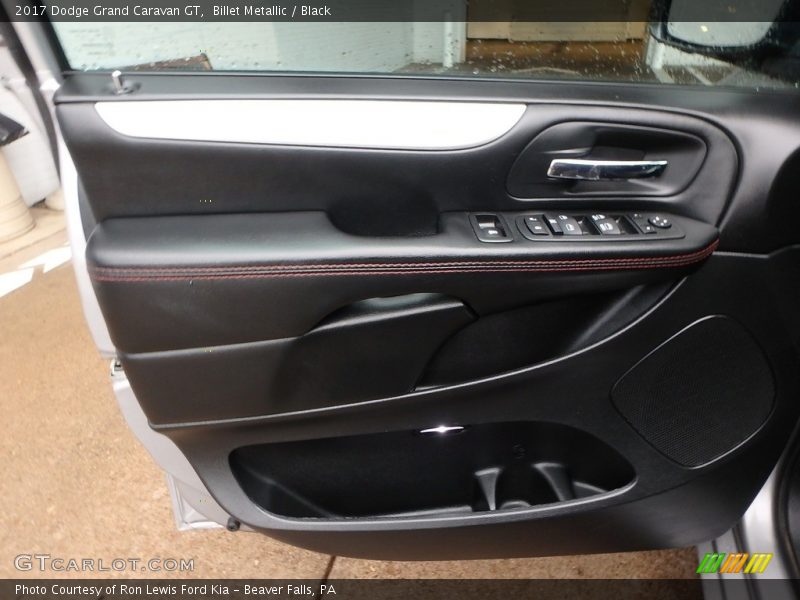 Billet Metallic / Black 2017 Dodge Grand Caravan GT