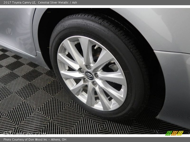 Celestial Silver Metallic / Ash 2017 Toyota Camry LE