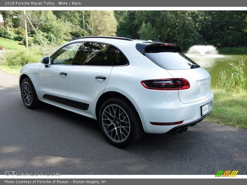 White / Black 2018 Porsche Macan Turbo