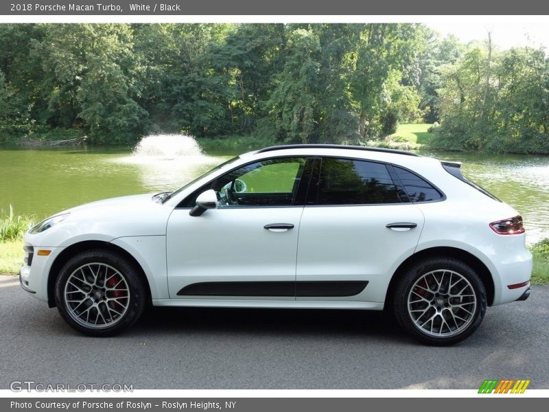 White / Black 2018 Porsche Macan Turbo