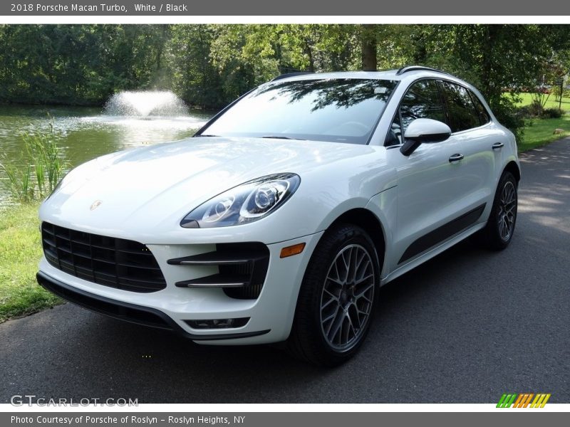 White / Black 2018 Porsche Macan Turbo