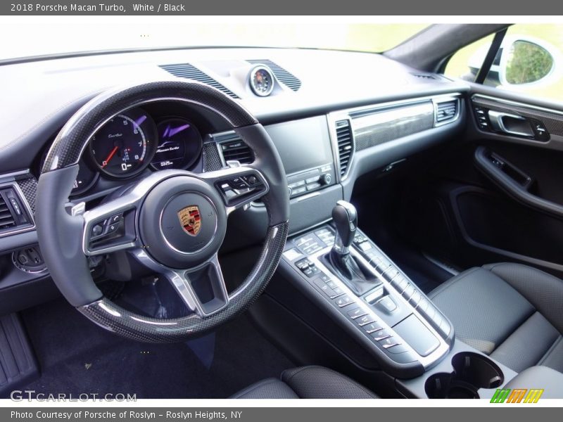 White / Black 2018 Porsche Macan Turbo