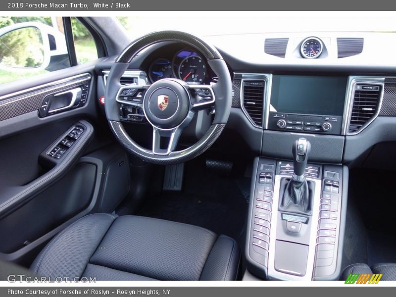 White / Black 2018 Porsche Macan Turbo