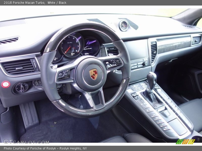 White / Black 2018 Porsche Macan Turbo