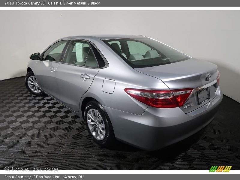 Celestial Silver Metallic / Black 2018 Toyota Camry LE