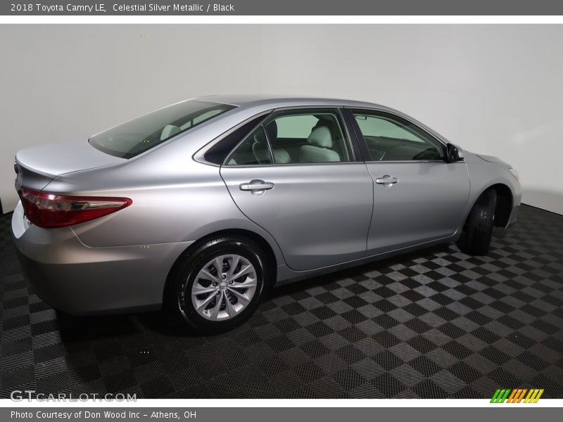 Celestial Silver Metallic / Black 2018 Toyota Camry LE