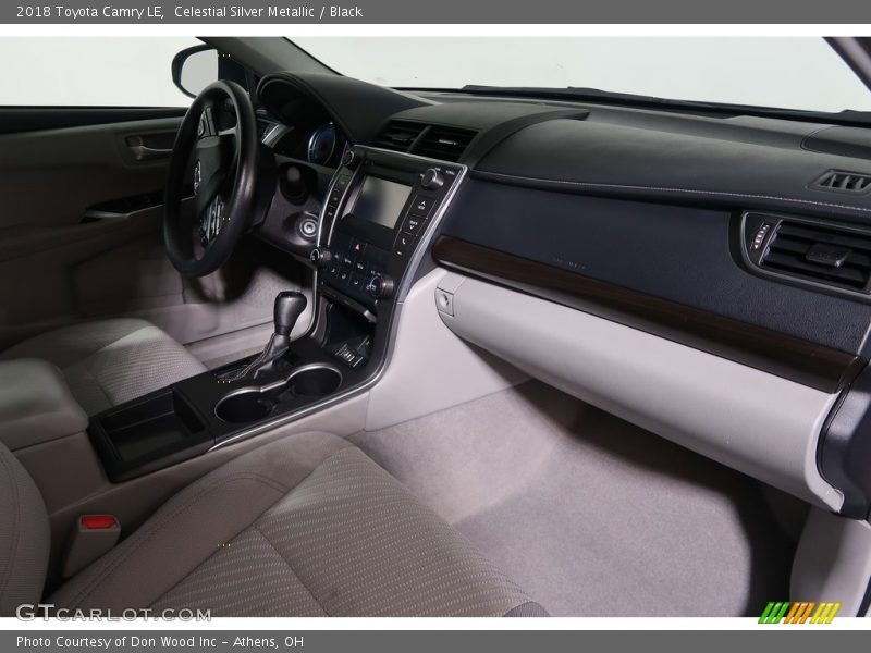 Celestial Silver Metallic / Black 2018 Toyota Camry LE