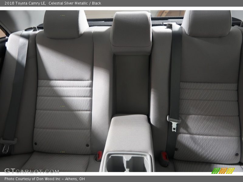 Celestial Silver Metallic / Black 2018 Toyota Camry LE