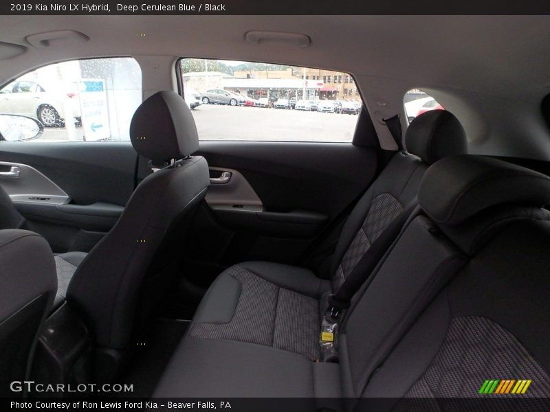 Rear Seat of 2019 Niro LX Hybrid