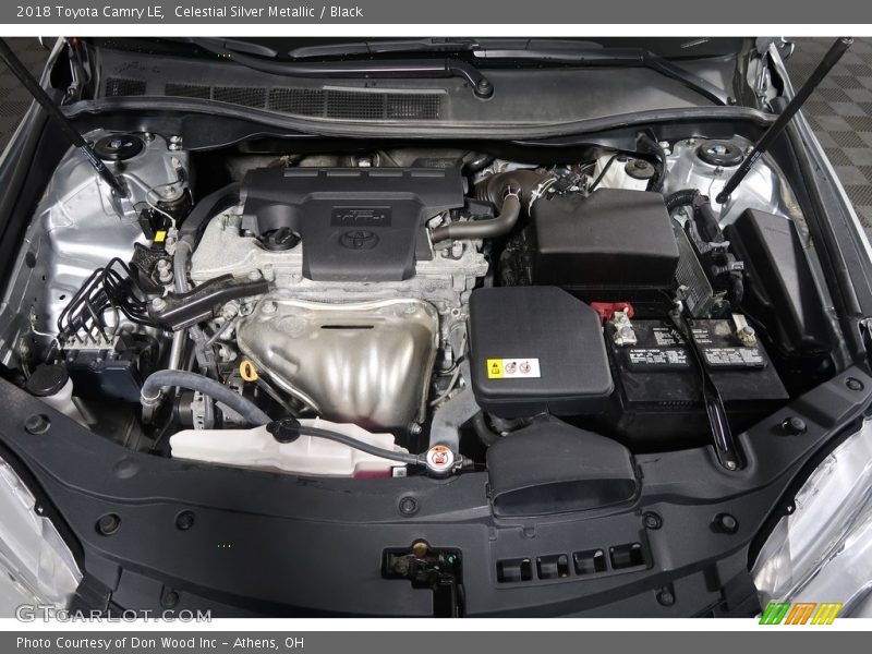 Celestial Silver Metallic / Black 2018 Toyota Camry LE
