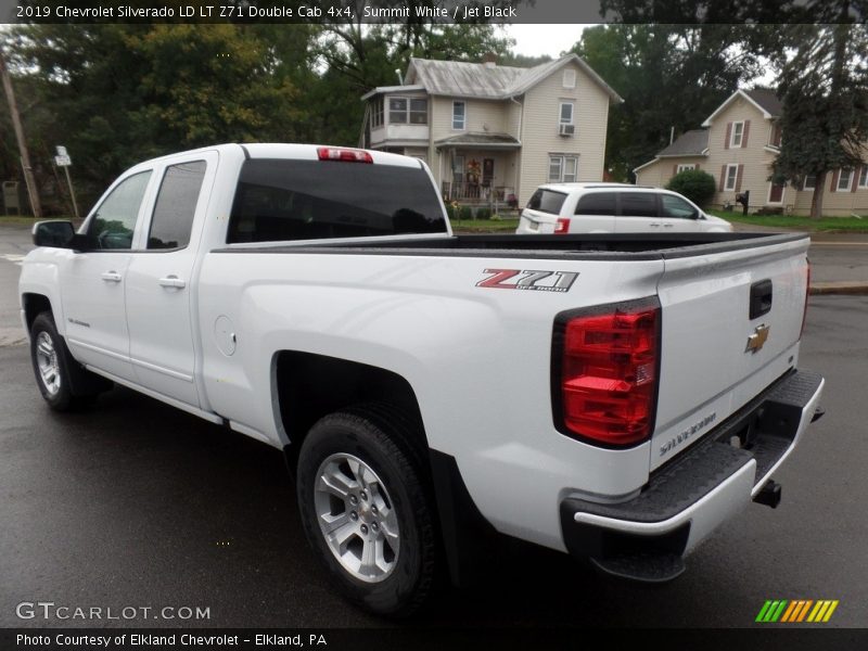 Summit White / Jet Black 2019 Chevrolet Silverado LD LT Z71 Double Cab 4x4