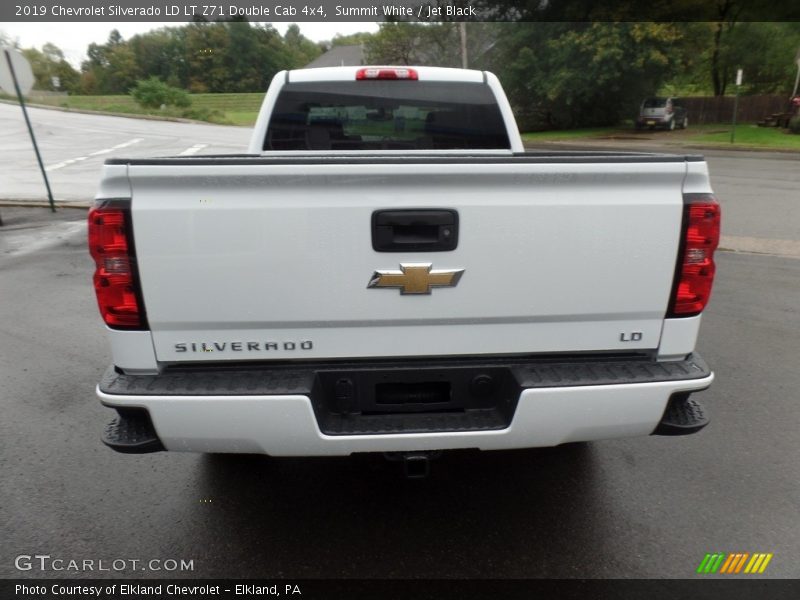 Summit White / Jet Black 2019 Chevrolet Silverado LD LT Z71 Double Cab 4x4