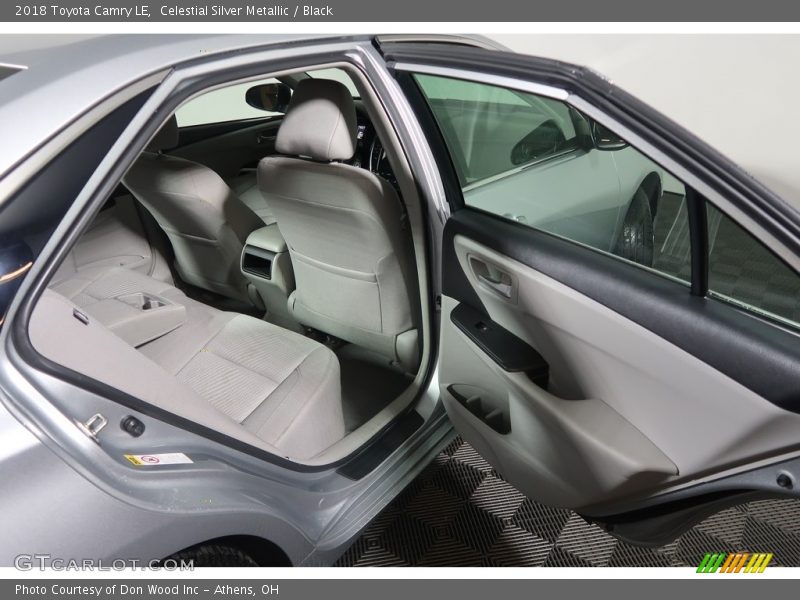 Celestial Silver Metallic / Black 2018 Toyota Camry LE