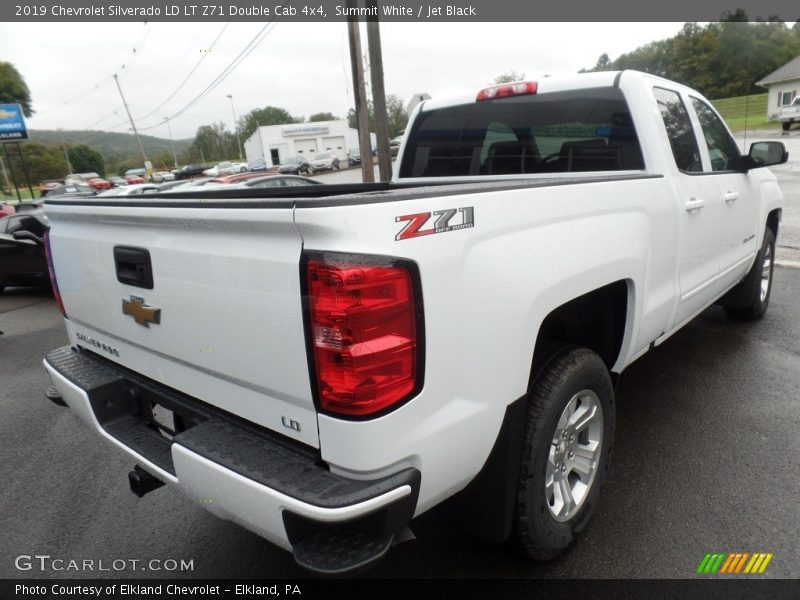Summit White / Jet Black 2019 Chevrolet Silverado LD LT Z71 Double Cab 4x4