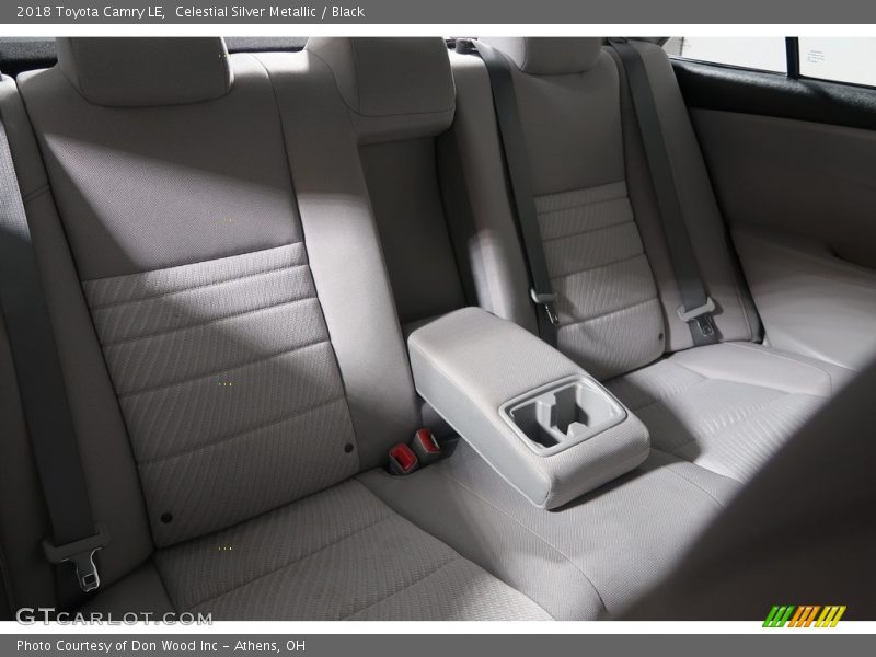 Celestial Silver Metallic / Black 2018 Toyota Camry LE