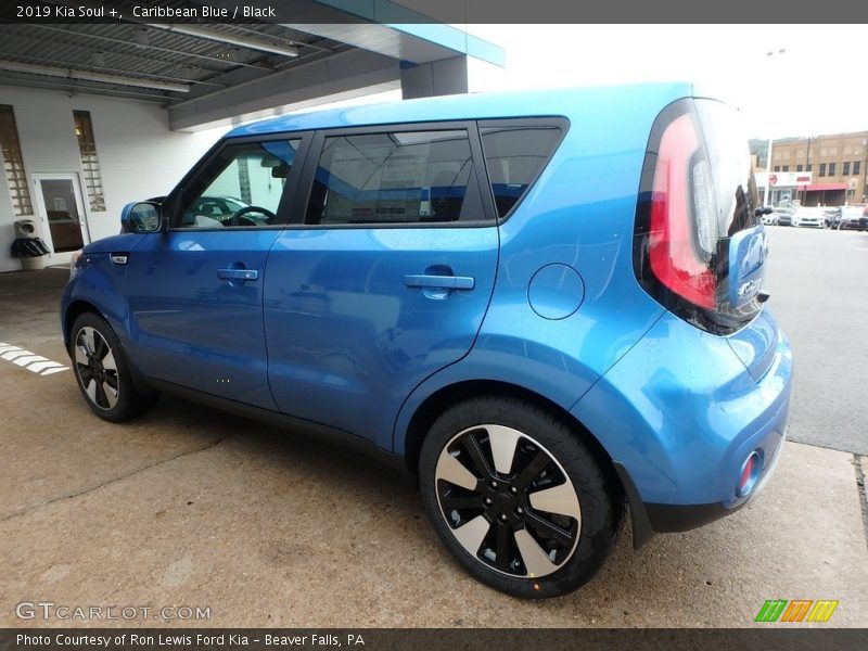 Caribbean Blue / Black 2019 Kia Soul +