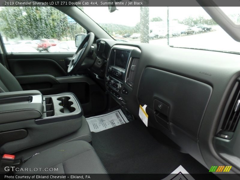 Summit White / Jet Black 2019 Chevrolet Silverado LD LT Z71 Double Cab 4x4